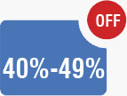 40%-49% OFF