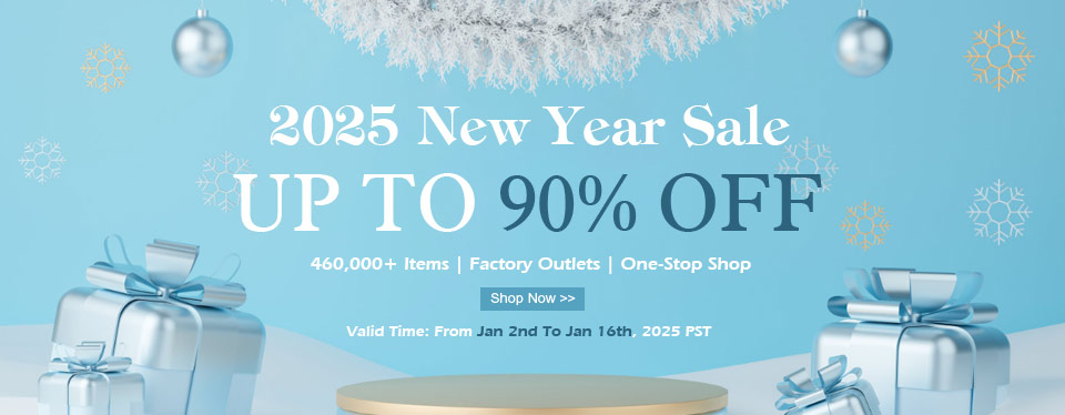 2025 New Year Sale Up To 90% OFF